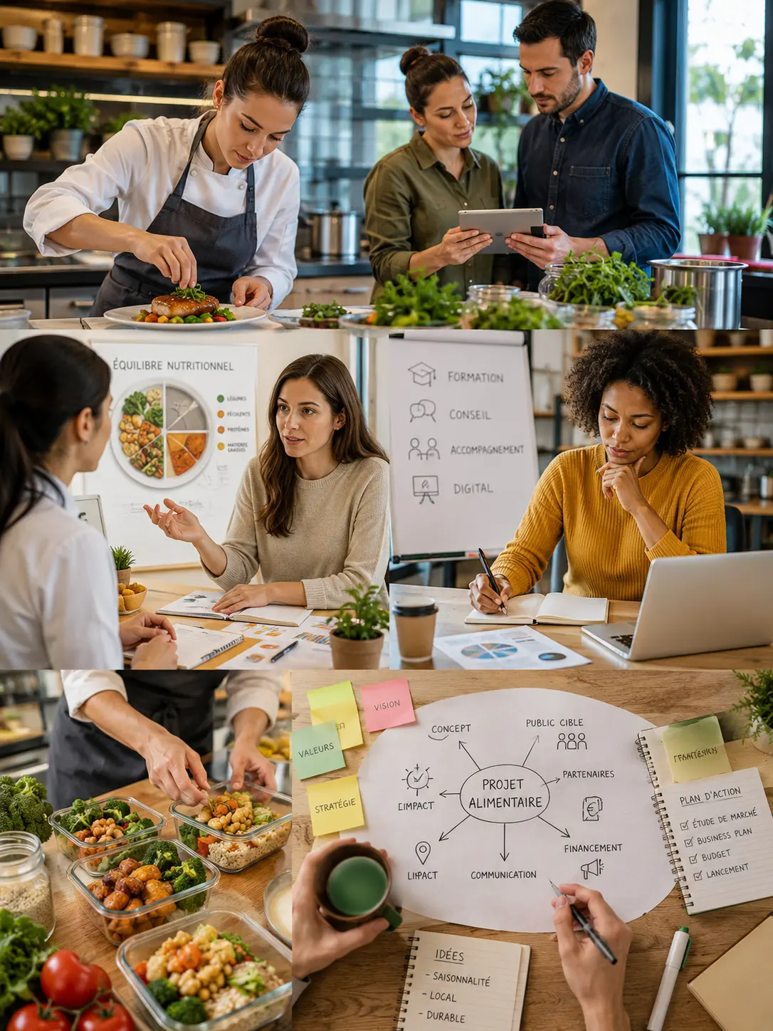 Des compétences pour exercer, évoluer ou créer son activité dans le domaine de l'alimentation